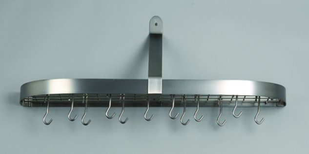 Old Dutch International Wall Pot Rack With 12 hooks