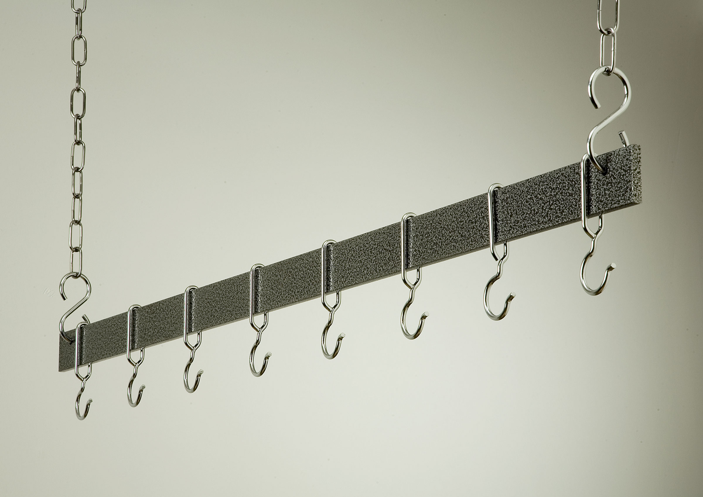 Rogar 48\ Hanging Bar Pot Rack