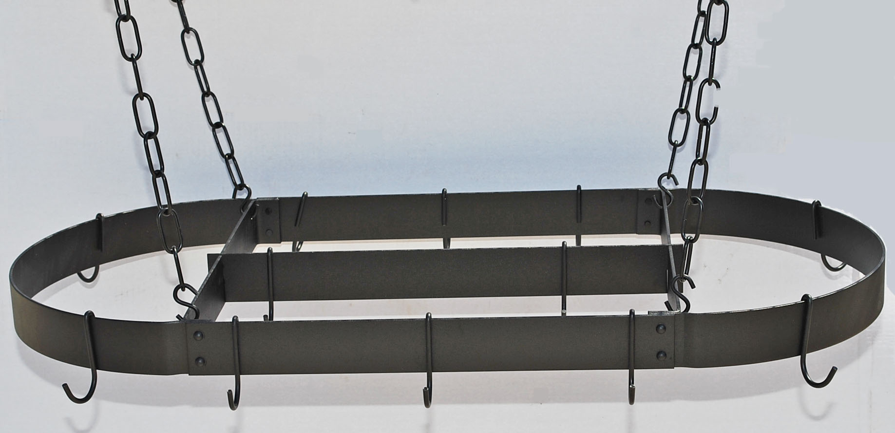 Rogar Oval Pot Rack (With Centerbar)