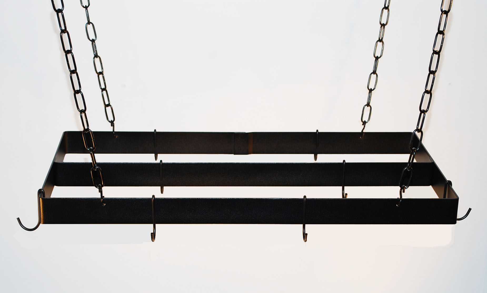 Rogar Rectangle Pot Rack (With Centerbar)