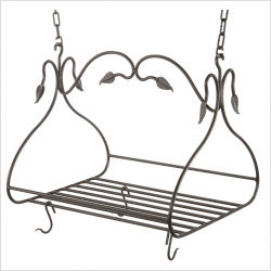 Stone County Gourmet Pot Rack with Canterbury Hooks