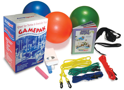 jumpsport game and party pak trampoline accessory 0 0 JumpSport Game and Party Pak   Fast FREE FedEx Shipping!