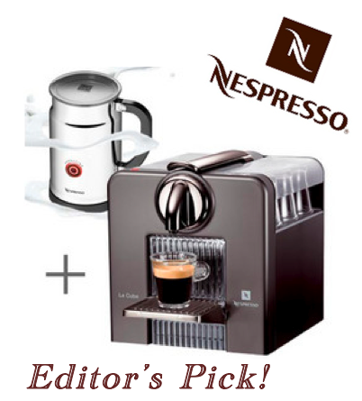 Nespresso Le Cube Aero In-Pack Espresso Machine - FREE Shipping! by Nespresso