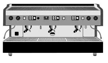 Rio Group 3 Vania Semi-Automatic Espresso Machine by Rio