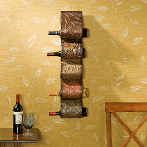SEI Florenz Wall Mount Wine Rack