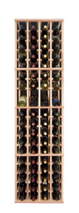 Wine Cellar Innovations 4 Column Individual Bottles w/ Display Row Wine Rack