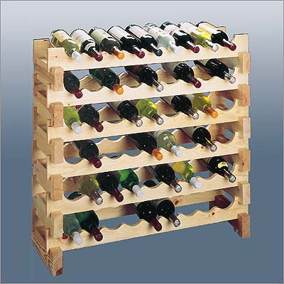 Wine Cellar Innovations Country Pine Cube for 24 Bottles - Fast FREE FedEx Shipping! by Wine Cellar Innovations