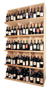 Wine Cellar Innovations Fixed Display Shelf Wine Rack