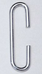 Concept Housewares C Hanging Links 8 Pack Chrome Plated Steel